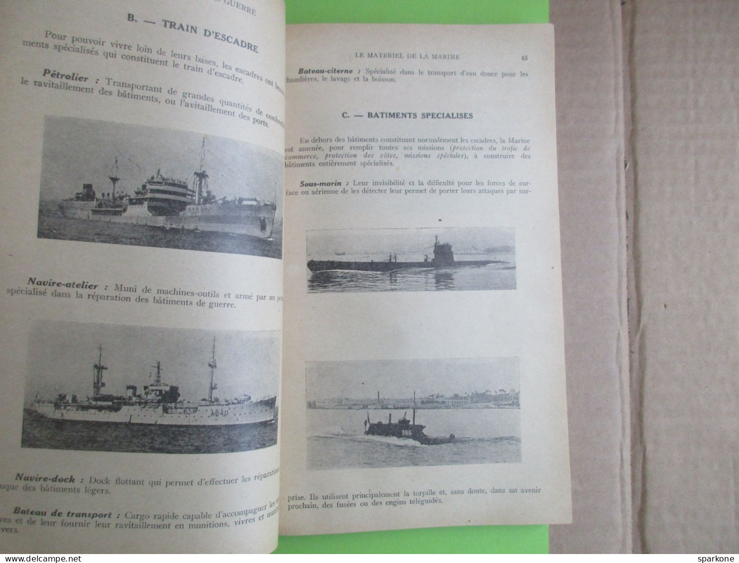 Manuel des recrues des équipages de la flotte - Marine Nationale - éditions de 1957