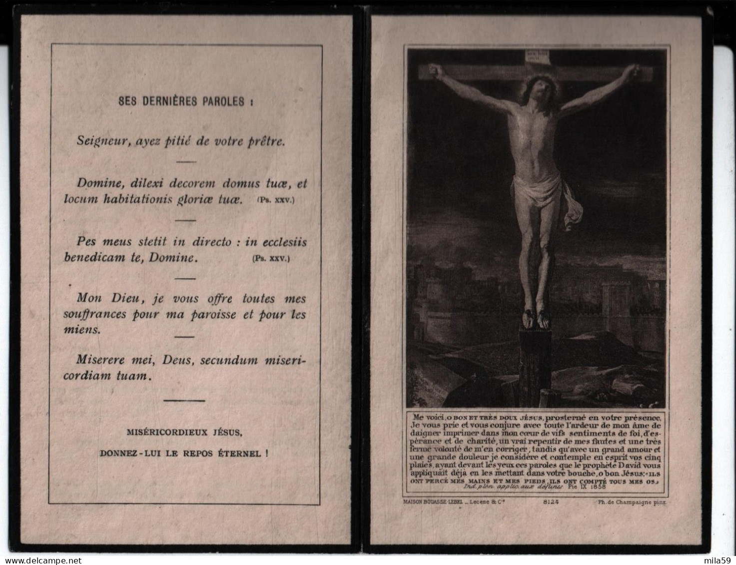 Souvenir De Monsieur Le Chanoine Varenne, Curé De Saint Pierre Des Carmes Décédé Le 20 Février 1931. - Religion & Esotericism