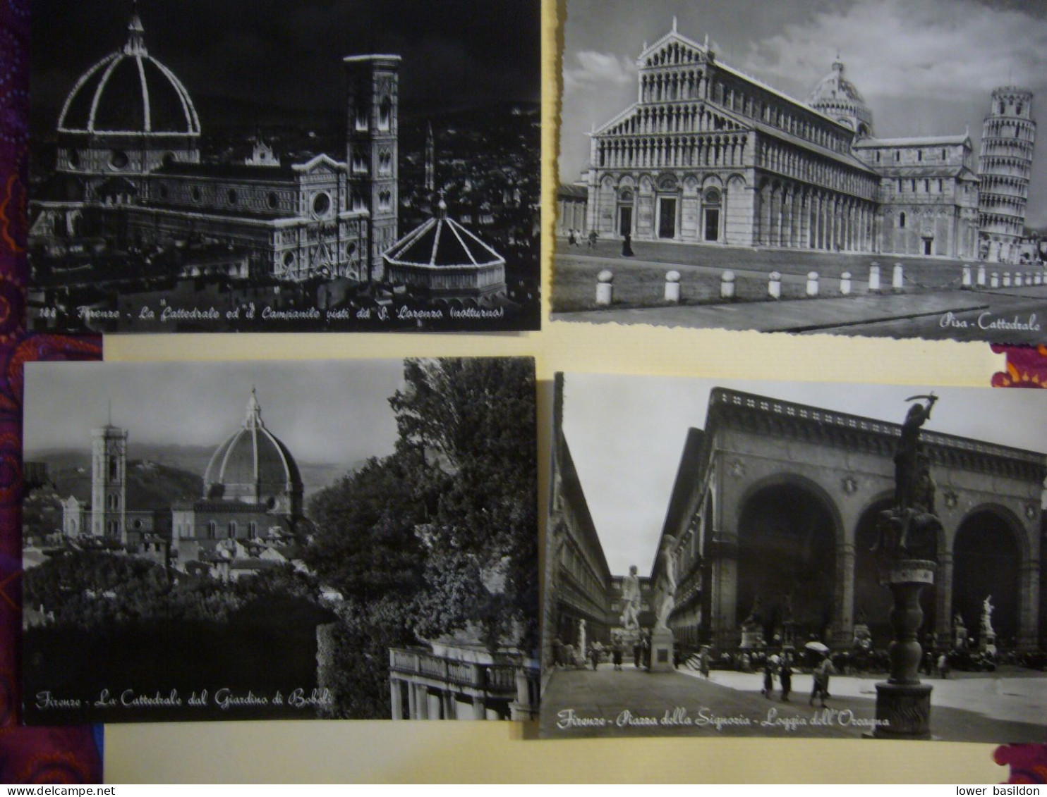 Florence (3) , Pise ,Massa, Et San Remo  6 Cpsm    (vers 1950) - Firenze (Florence)