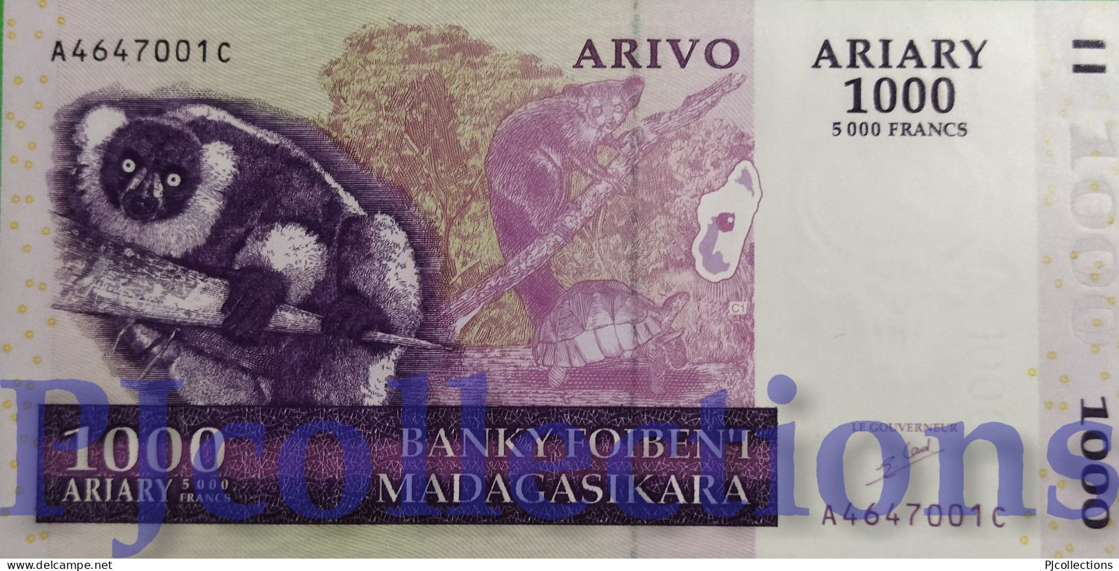 MADAGASCAR 1000 ARIARY 2004 PICK 89a UNC - Madagaskar