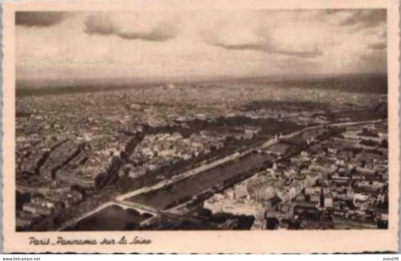 PARIS. -  Panorama Sur La Seine         Non Circulée - Mehransichten, Panoramakarten
