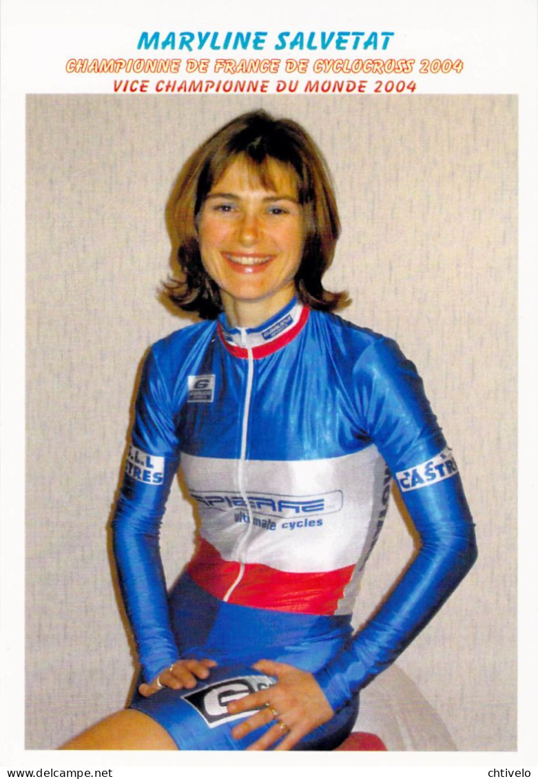 Cyclisme, Maryline Salvetat - Cyclisme