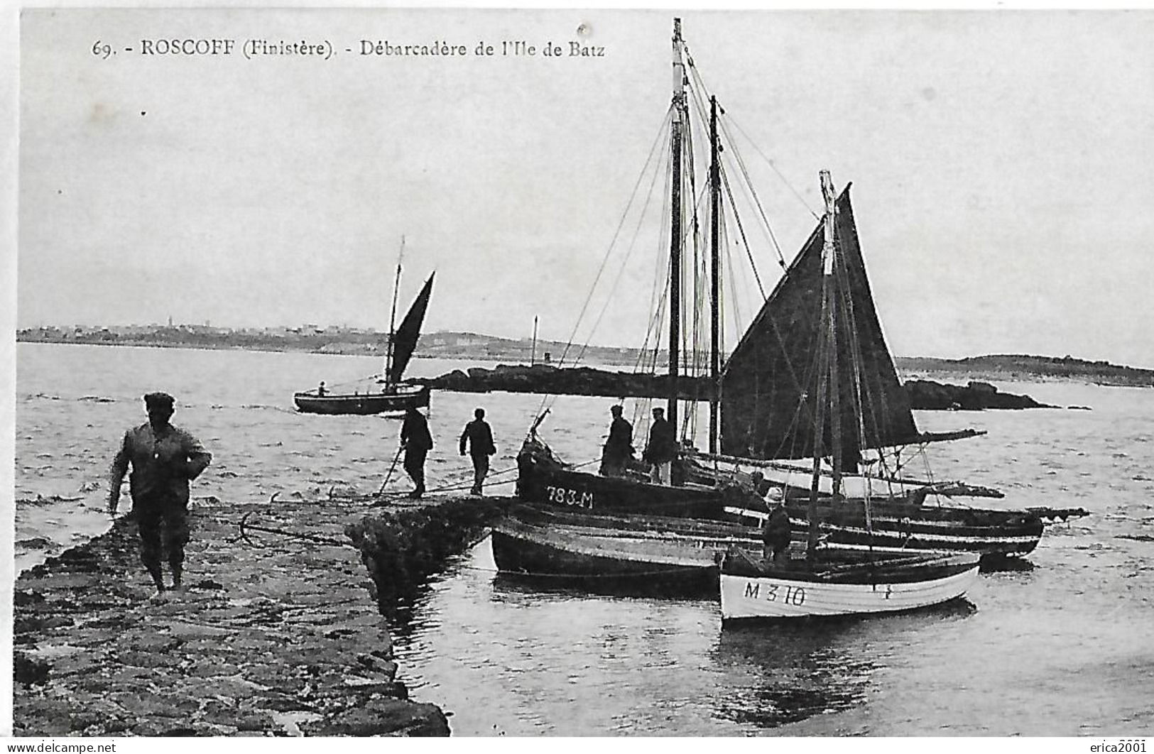 Roscoff. Le Débarcadère De L'ile De Batz. - Roscoff