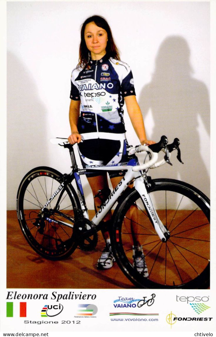 Cyclisme, Eleonora Spaliviero - Cyclisme
