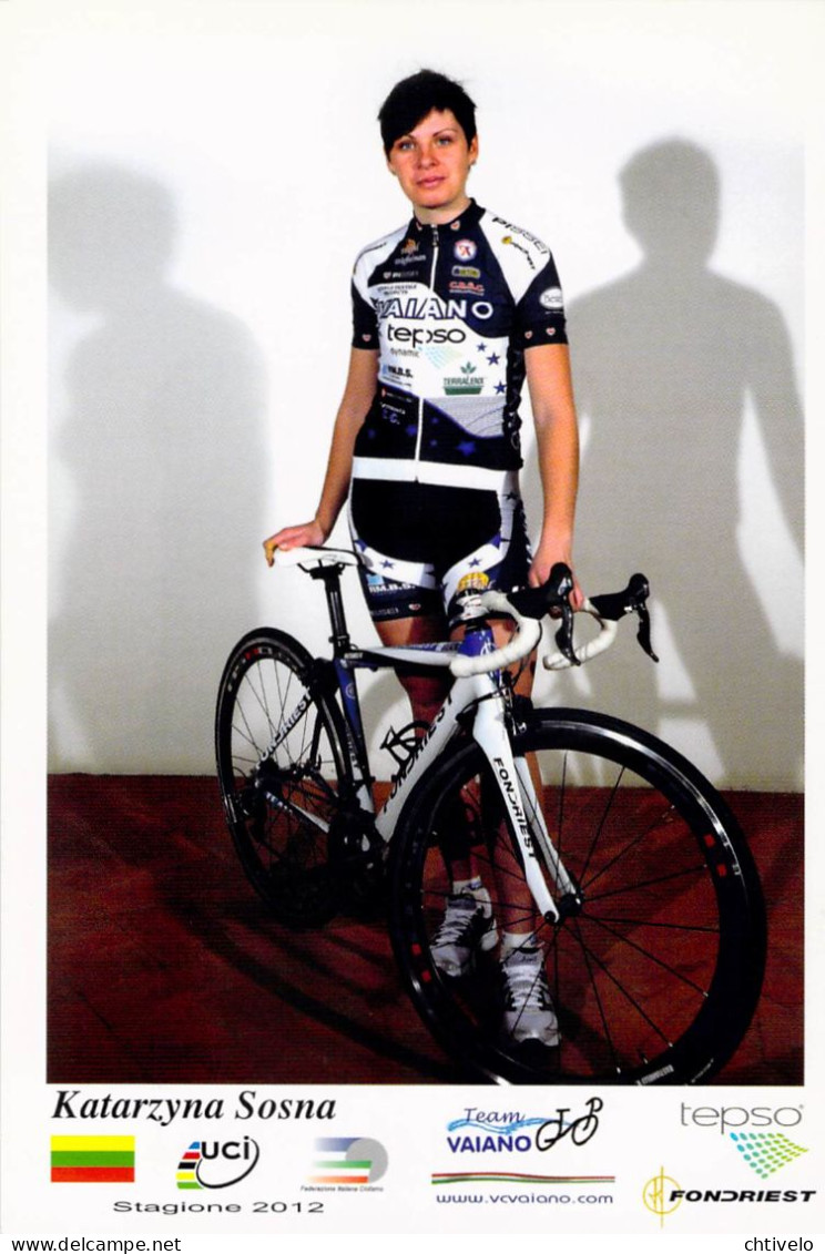 Cyclisme, Katarzyna Sosna - Wielrennen