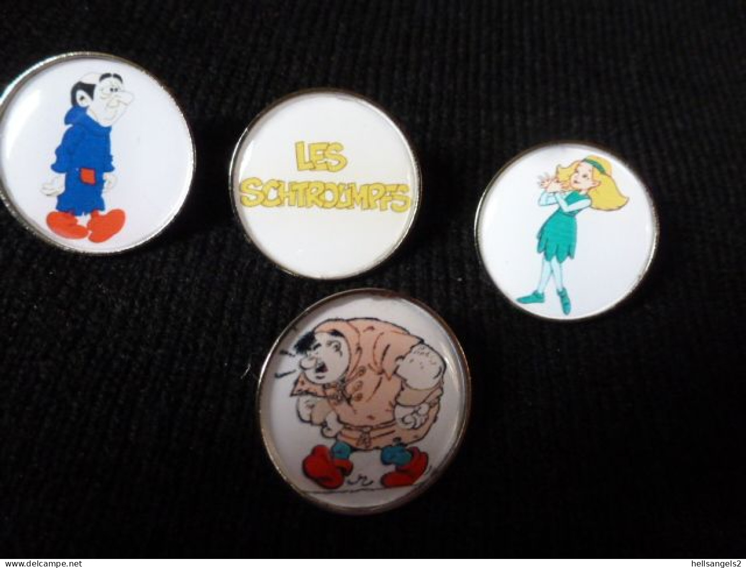 Serie 4 Pins Smurf Schtroumpf Schtroumpfs Smurfs Pin's Pin - Fumetti