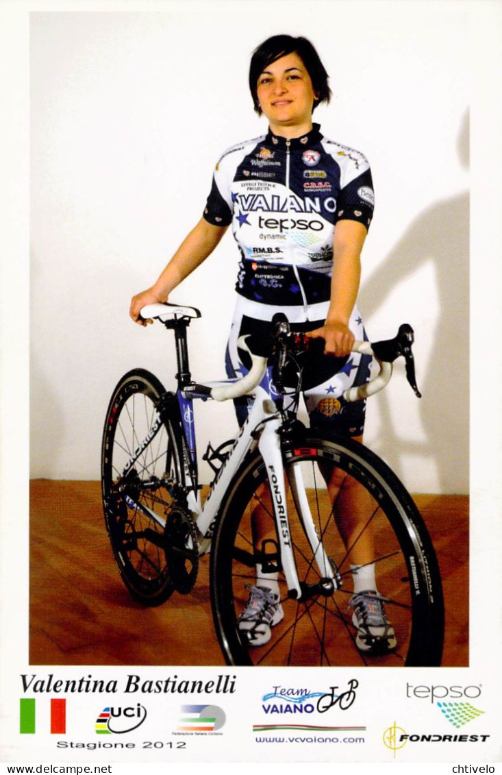 Cyclisme, Valentina Bastianelli - Cyclisme