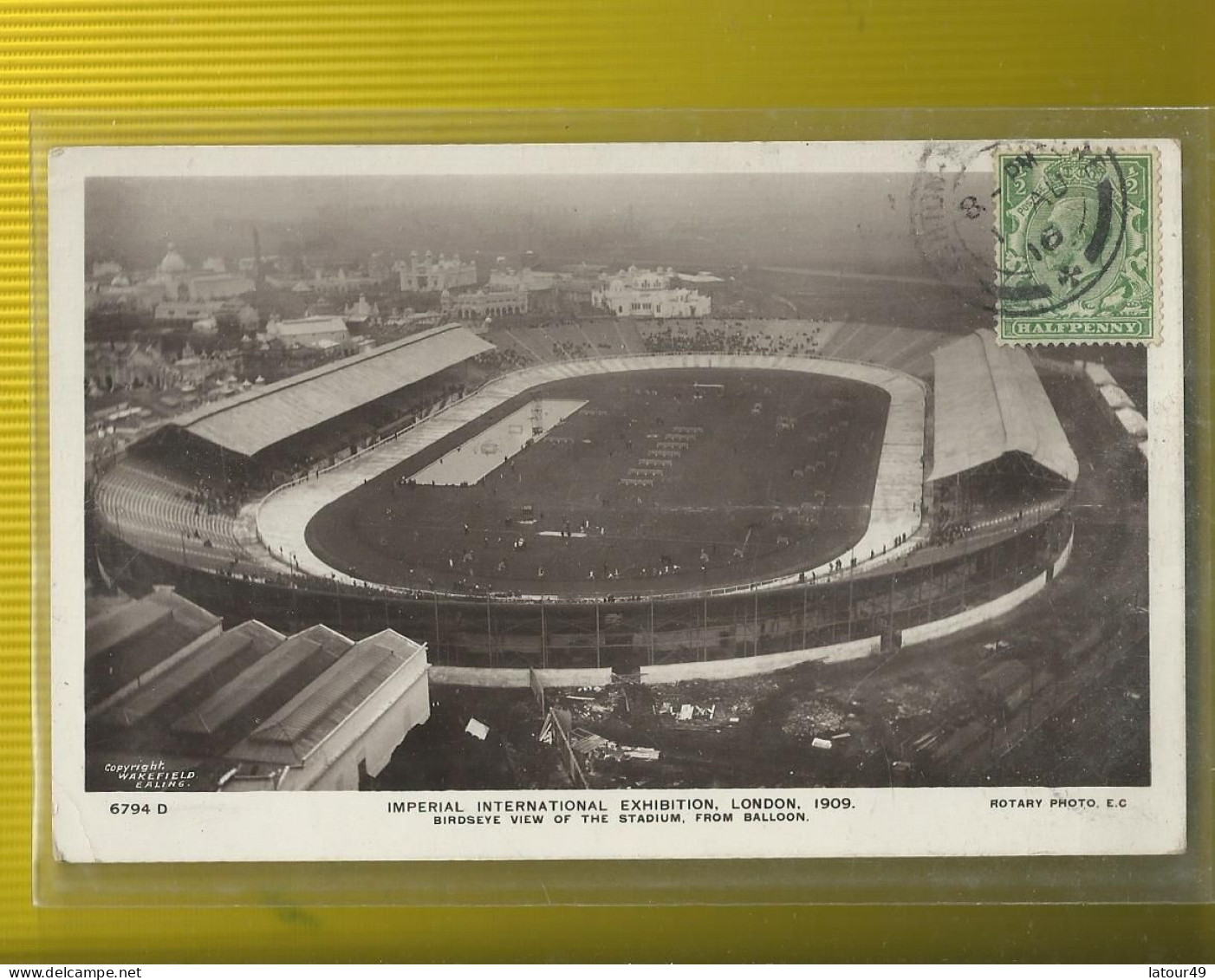 Stade Imperial Exhibition  London 1909 - Sonstige & Ohne Zuordnung