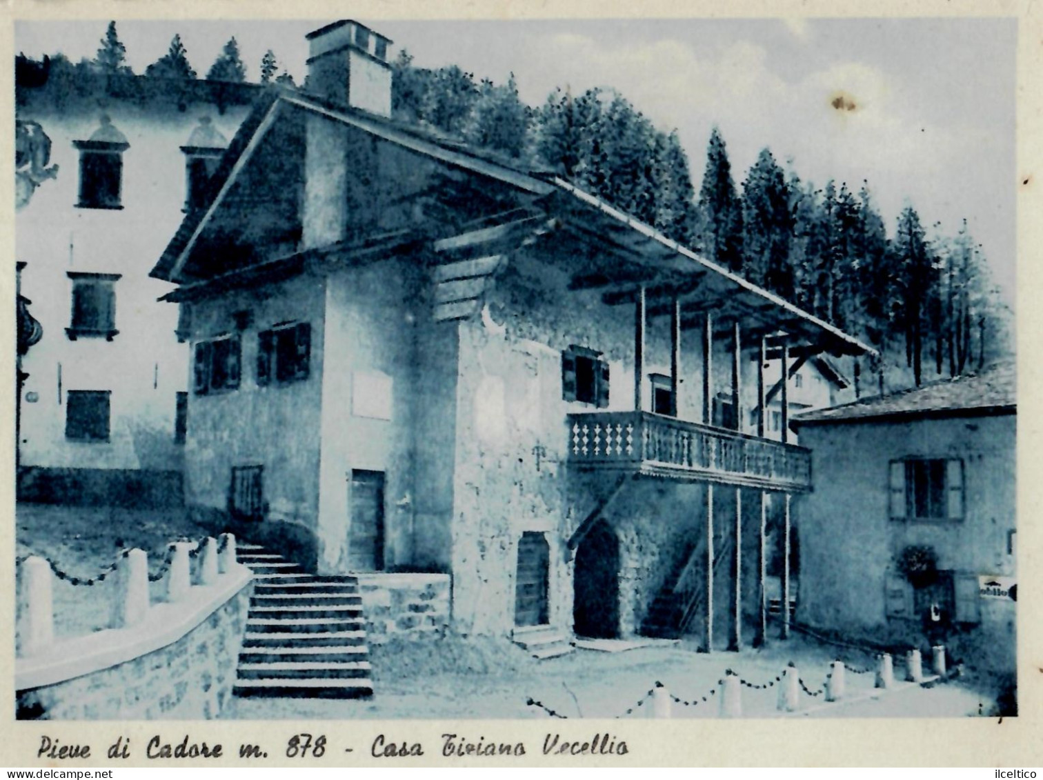 Pieve  Di  Cadore -casa  Tiziano Vecellio ä 1949 - Belluno