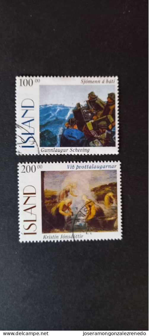 Islandia. Cat.ivert.795/6..s/c..en  Usado - Used Stamps