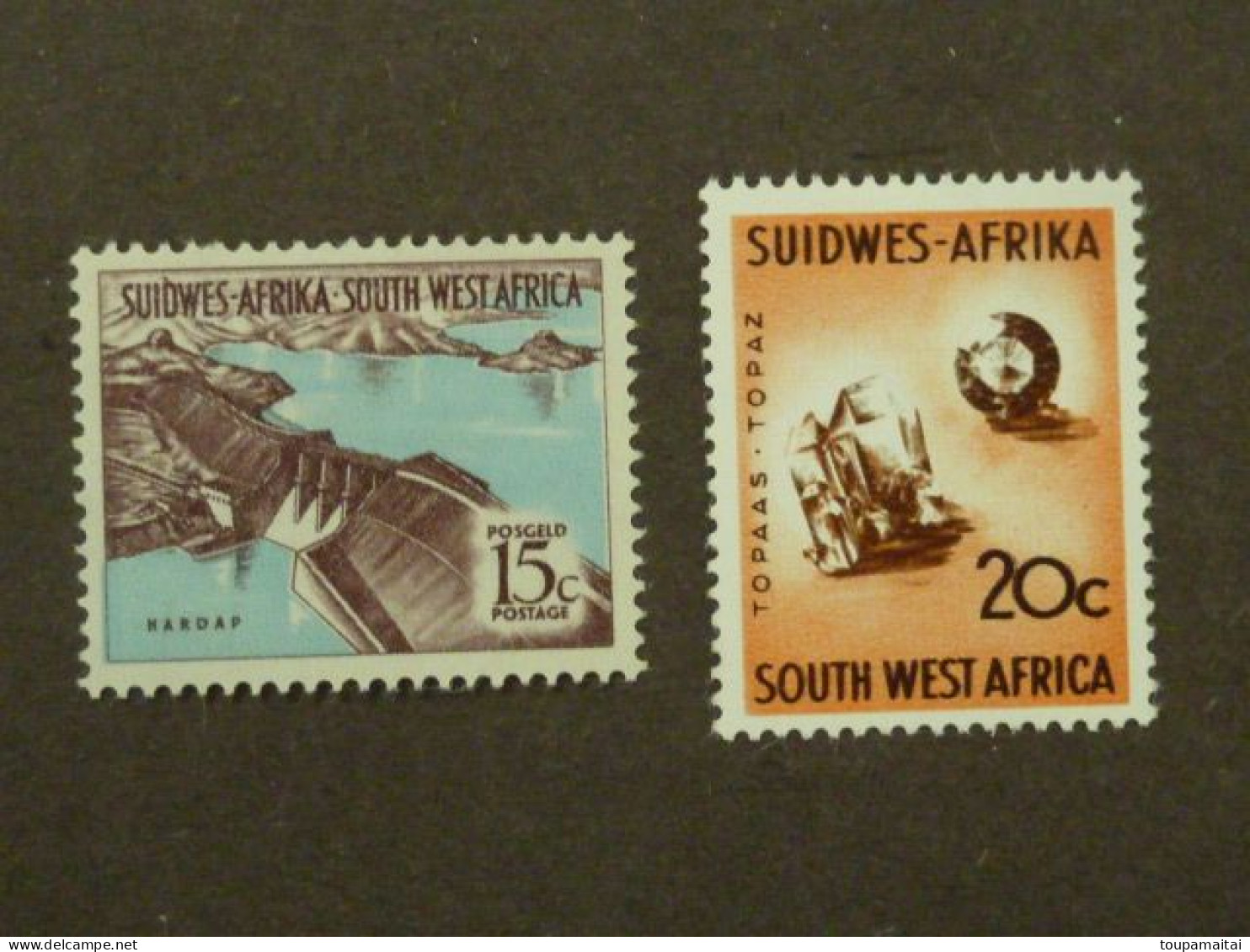 SUD OUEST AFRICAIN, Années 1961-1963, YT N° 264 Et 272 Neufs MH* (cote 25 EUR) - Afrique Du Sud-Ouest (1923-1990)