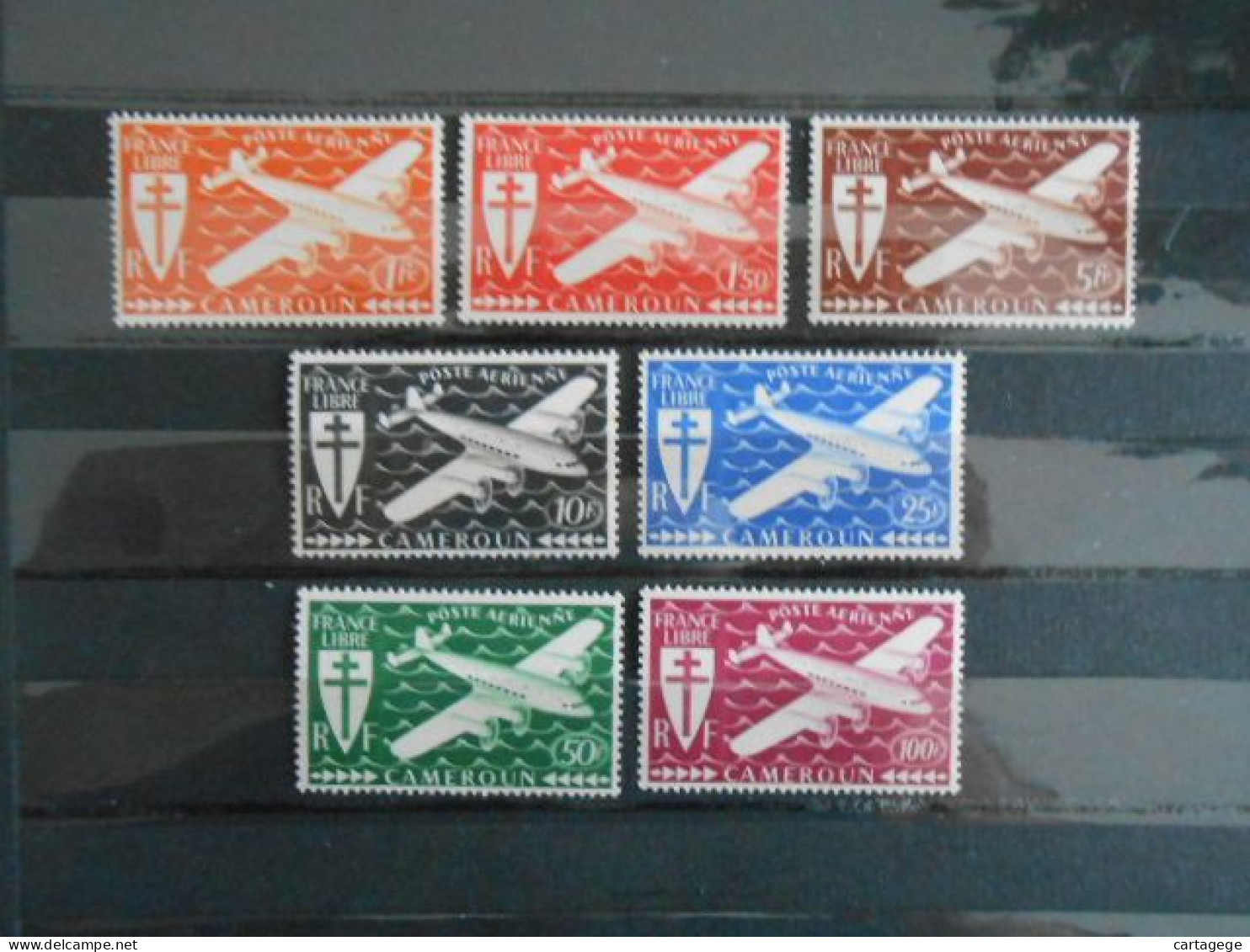 CAMEROUN YT PA 12/18 SERIE DE LONDRES** - Airmail