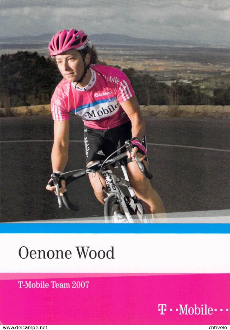 Cyclisme, Oenone Wood - Cyclisme