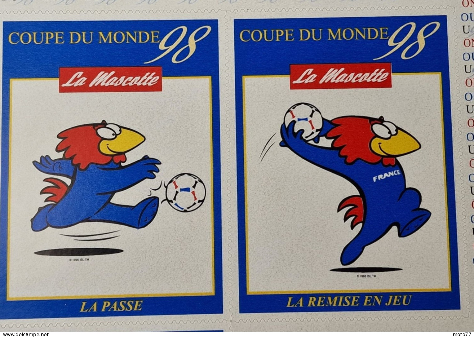 Feuillet TIMBRE France N° 3140 - Neuf - 1998 - Foot  Coupe Du Monde - Yvert & Tellier 2003 Coté Minimum 5 € - Nuovi