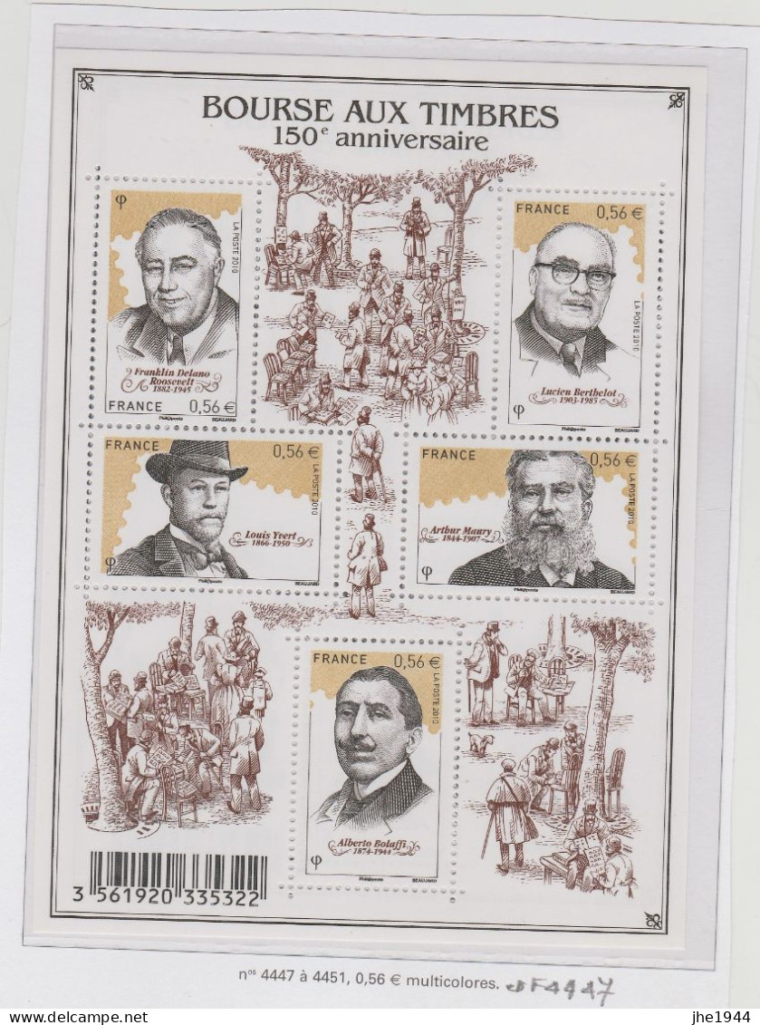 France Feuillet F4447 ** Bourse Aux Timbres - Ongebruikt