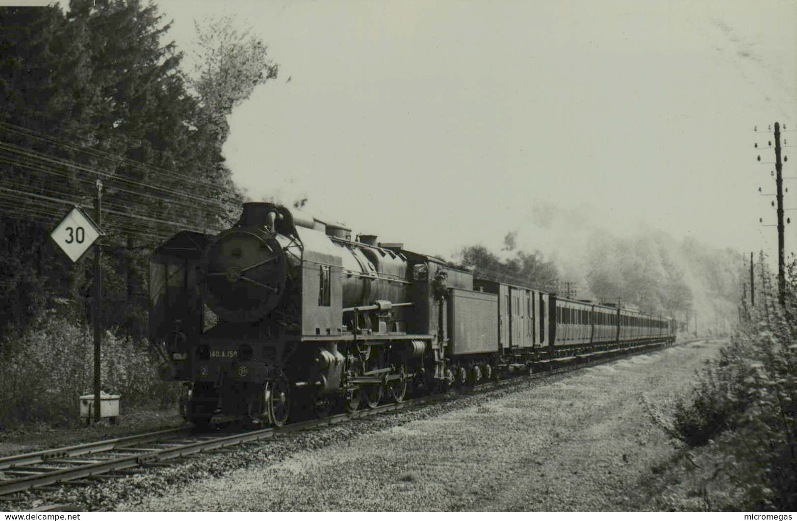 4-794  - 140-A-158 - Cliché Jacques H. Renaud, 1er Mai1949 - Treni