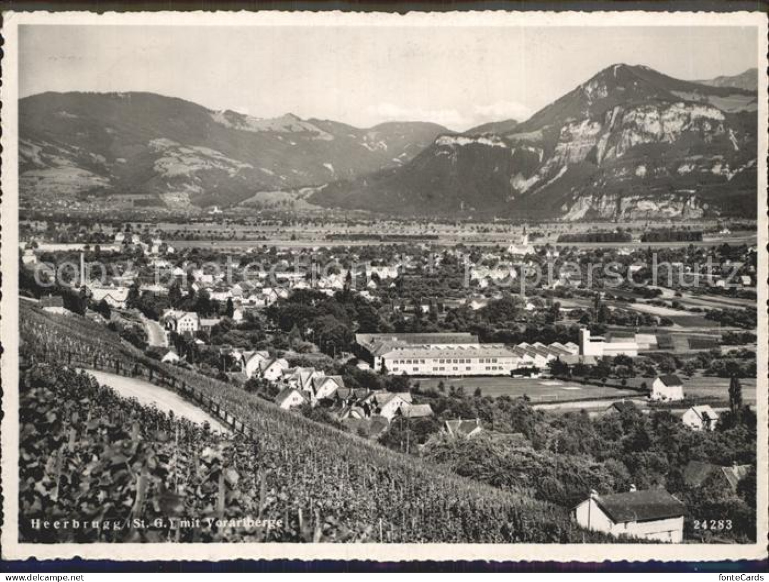 12337821 Heerbrugg Panorama Mit Vorarlbergen Heerbrugg - Sonstige & Ohne Zuordnung