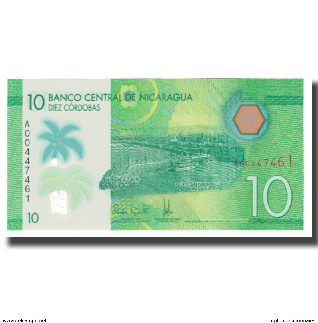 Billet, Nicaragua, 10 Cordobas, 2014, 2014-03-26, NEUF - Nicaragua