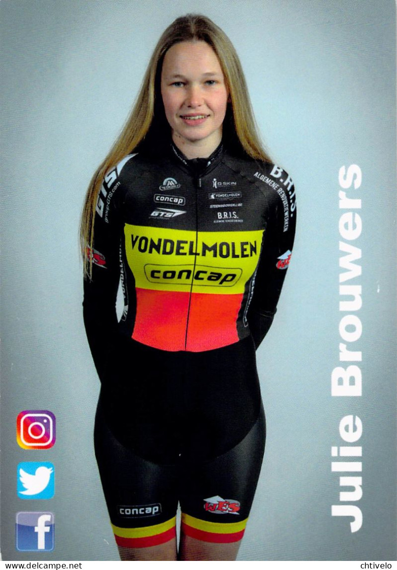 Cyclisme, Julie Brouwers - Wielrennen