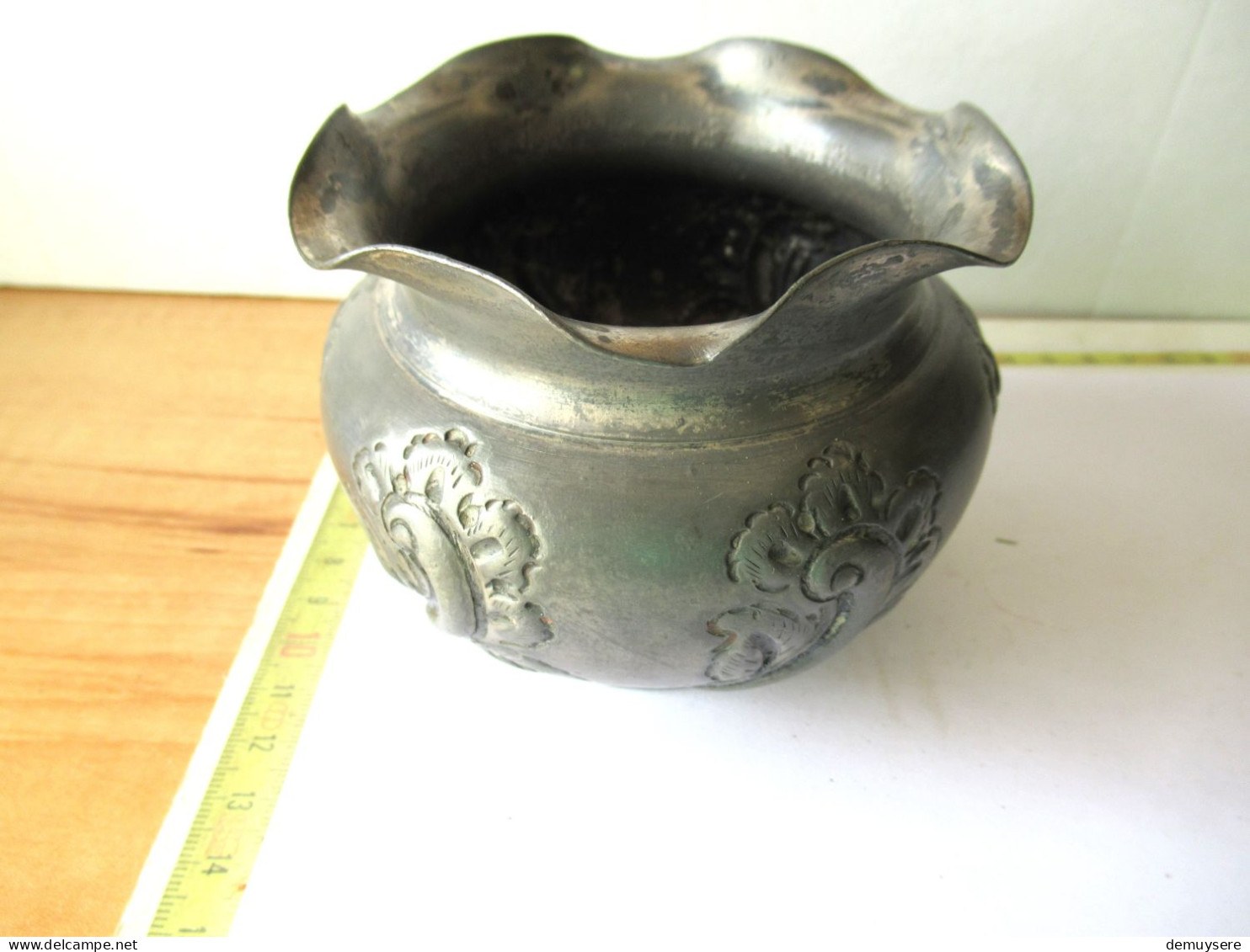Lade 3 - Tinnen Pot - Pot D'étain - 11 X 8.50 - 157 Gram - Tin