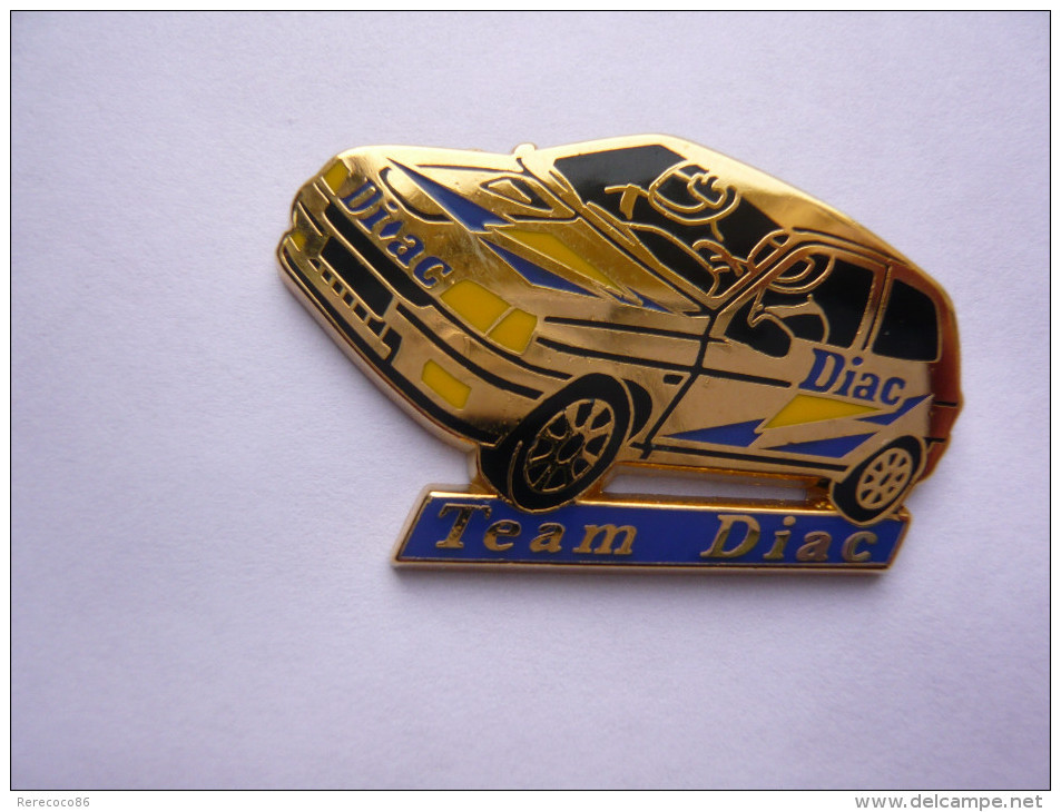 Pin S ARTHUS BERTRAND RENAULT TEAM DIAC - Arthus Bertrand