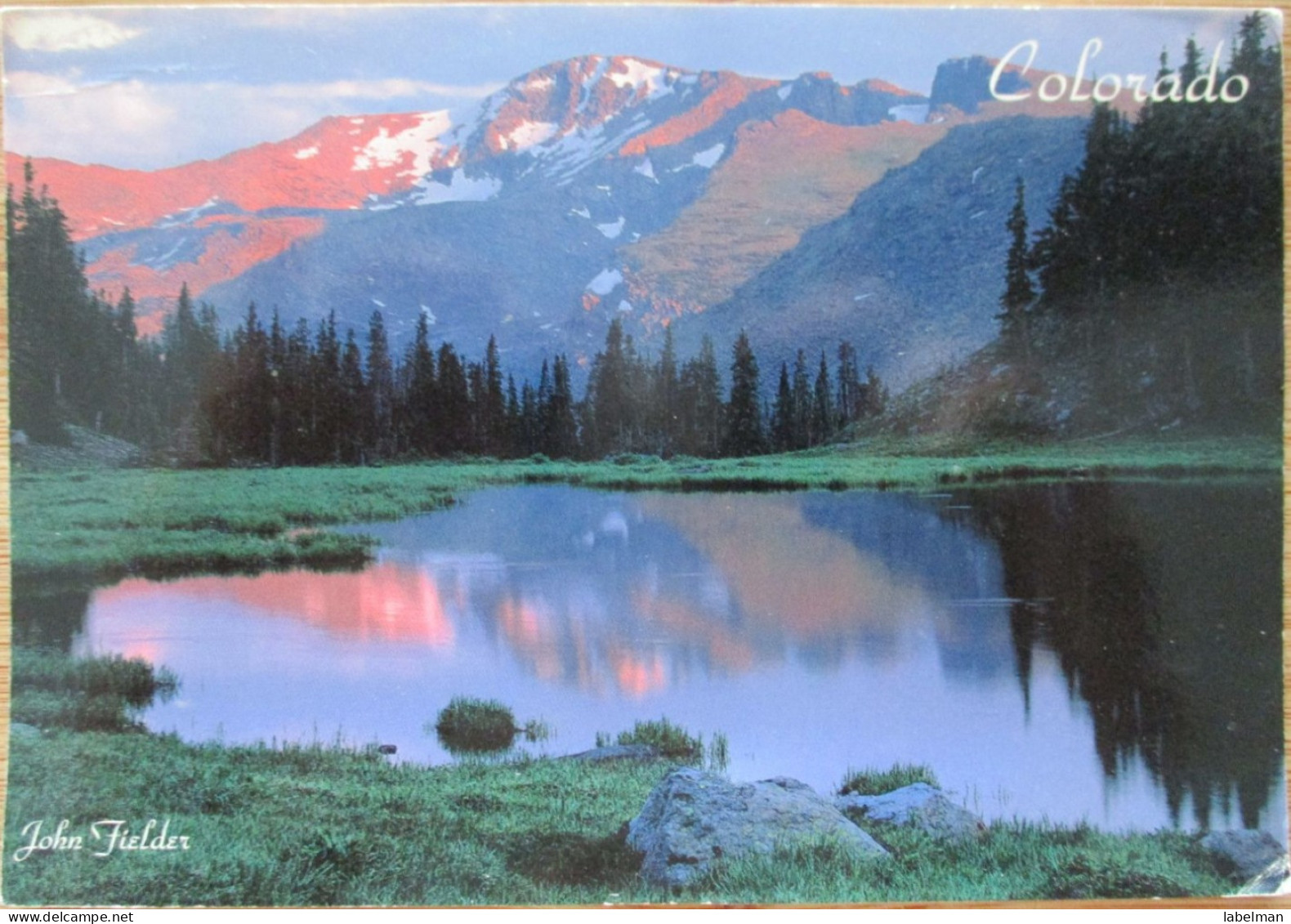 USA UNITED STATES COLORADO ROCKY MOUNTAIN NATIONAL PARK LAKE POSTCARD CARTE POSTALE ANSICHTSKARTE CARTOLINA POSTKARTE - Denver