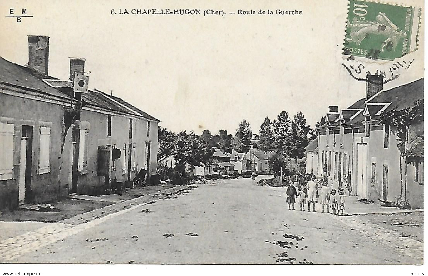18 LA CHAPELLE HUGON ROUTE DE LA GUERCHE - Other & Unclassified