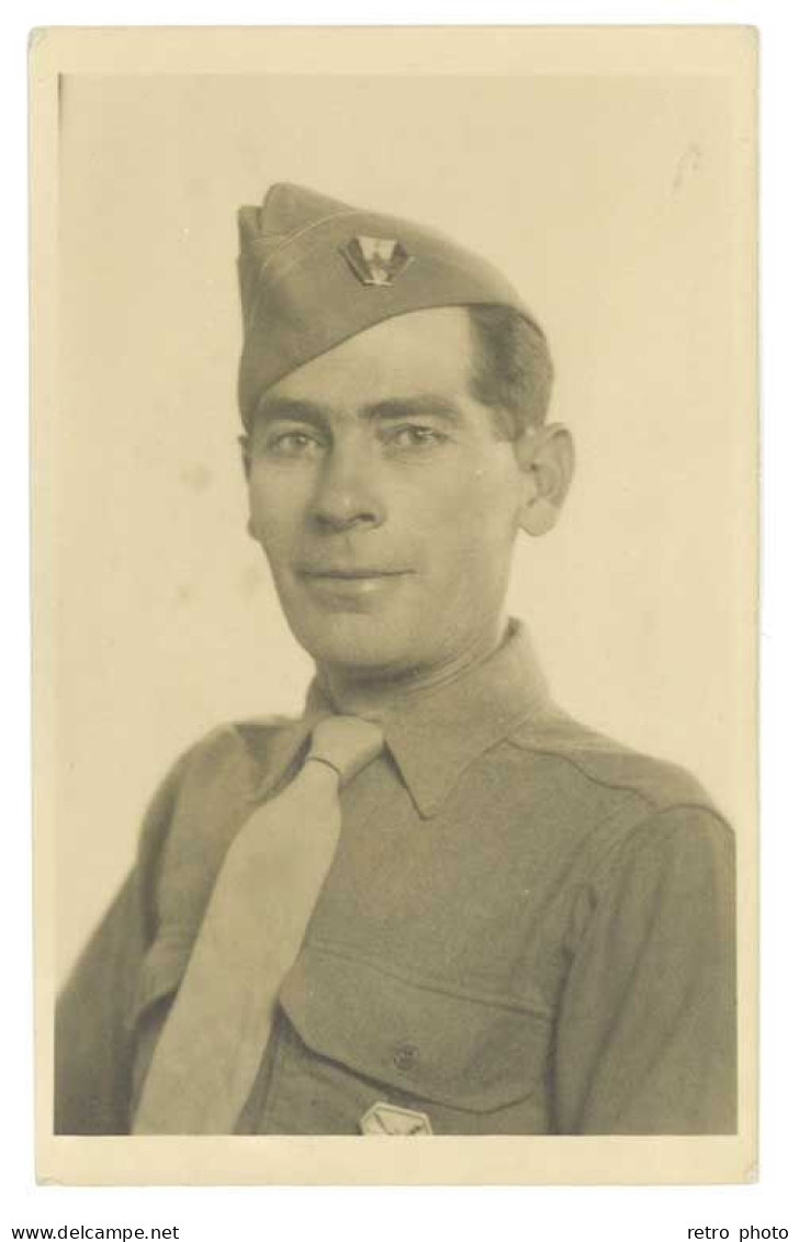 2 Cpa Carte-photo Soldat - Characters