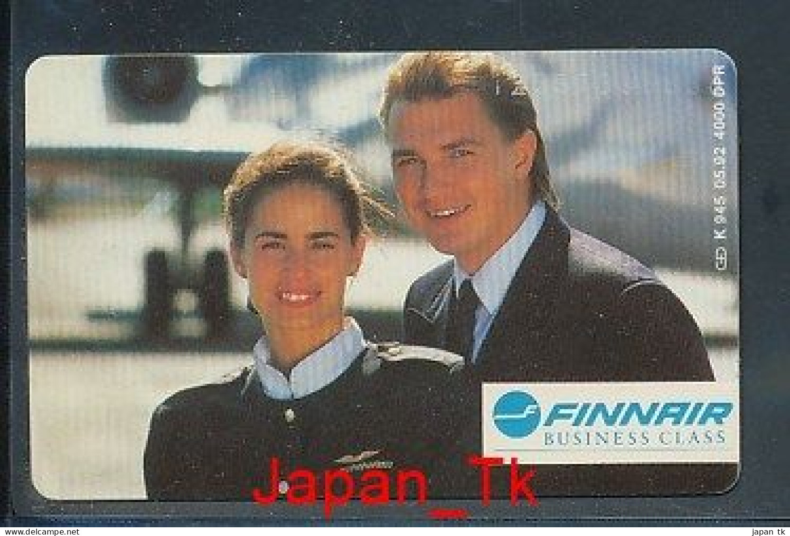 GERMANY K 945  92 Finnair   - Aufl  4 000 - Siehe Scan - K-Series : Serie Clientes