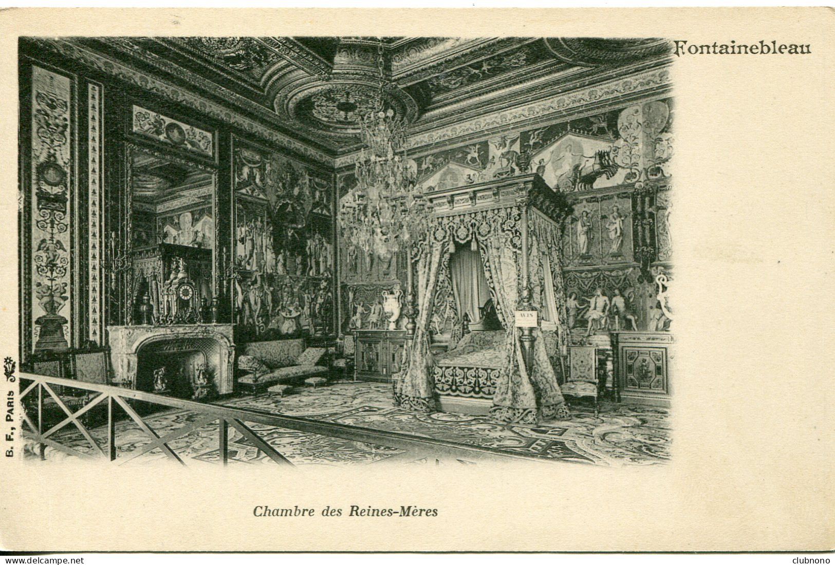 CPA - FONTAINEBLEAU - CHATEAU - CHAMBRE DES REINES-MERES - Fontainebleau