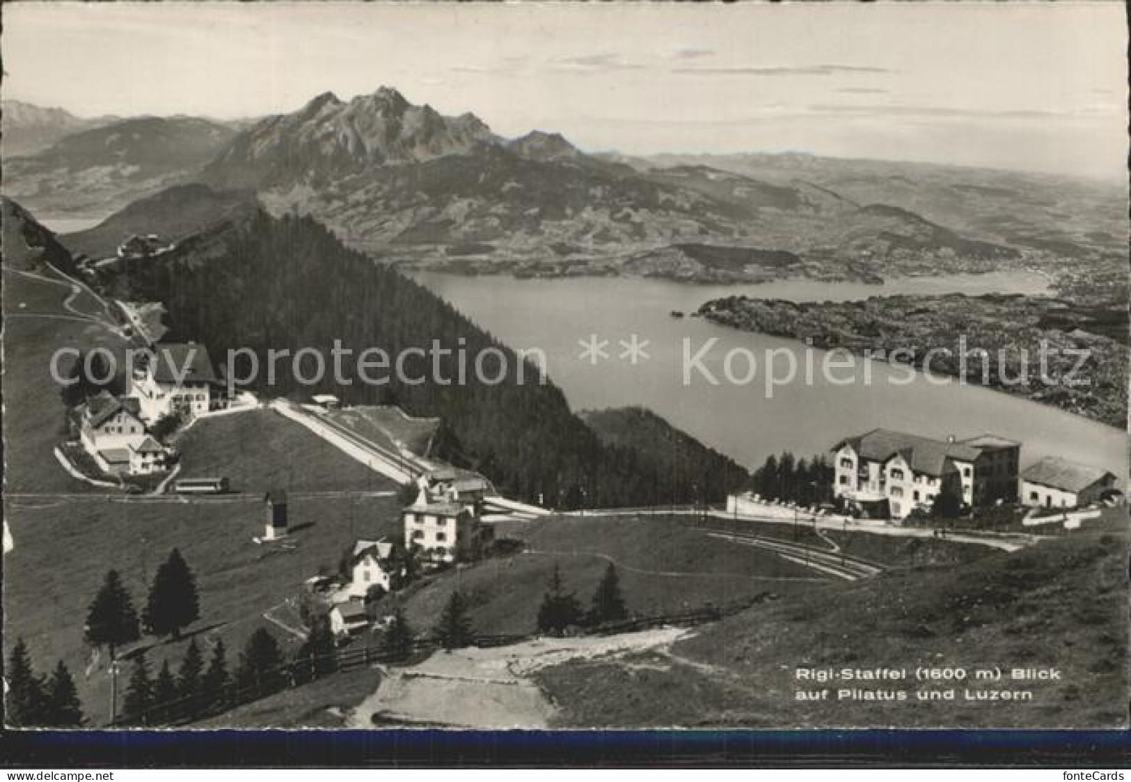 12337602 Rigi Staffel Mit Pilatus Und Luzern Rigi Staffel - Other & Unclassified