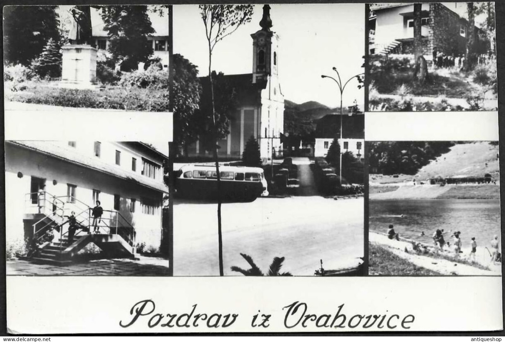 Croatia-----Orahovica-----old Postcard - Croatie