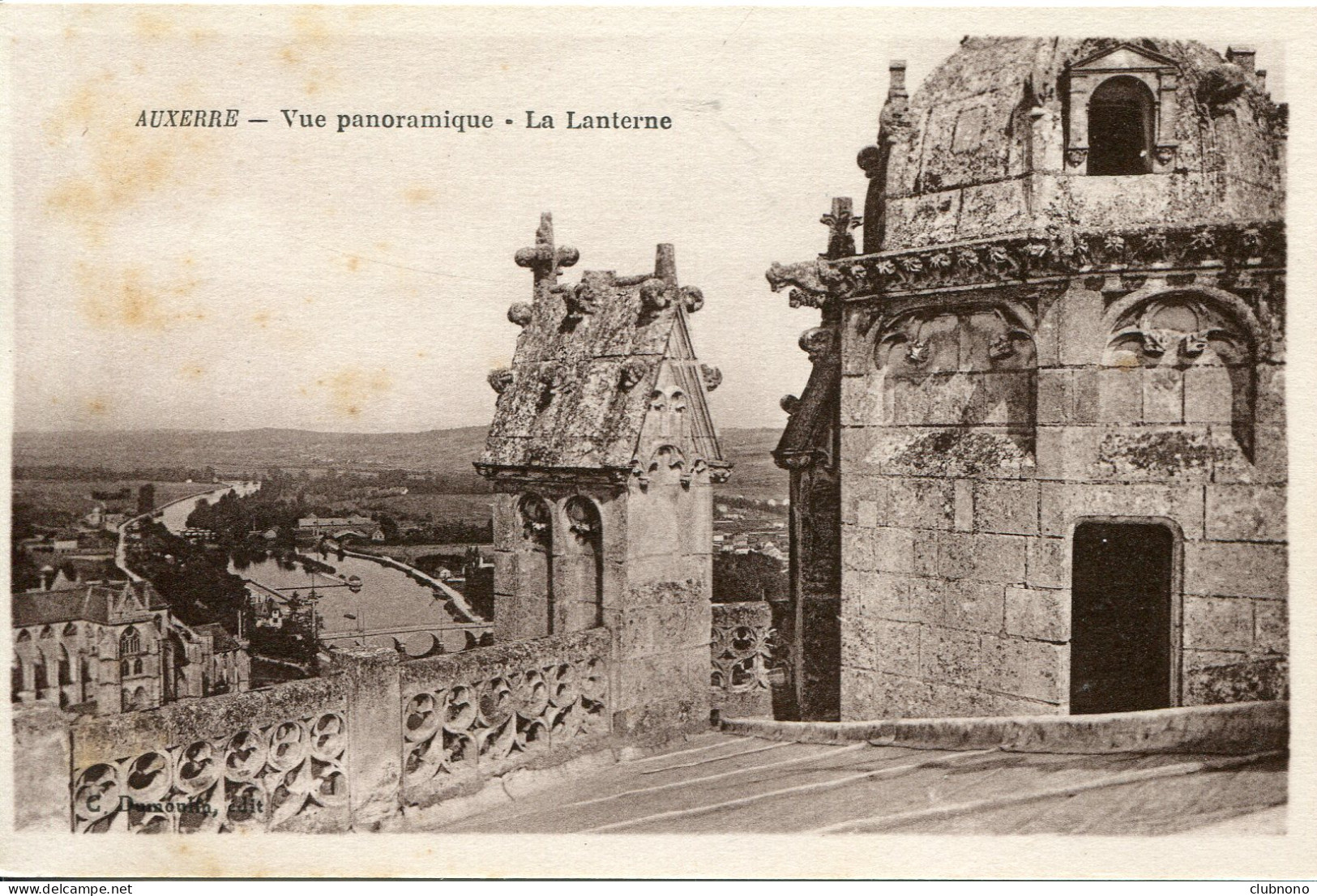 CPA -  AUXERRE - VUE PANORAMIQUE - LA LANTERNE - Auxerre