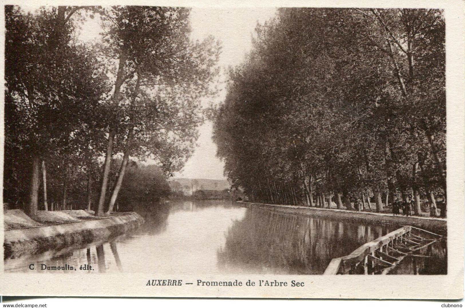 CPA -  AUXERRE - PROMENADE DE L'ARBRE SEC - Auxerre