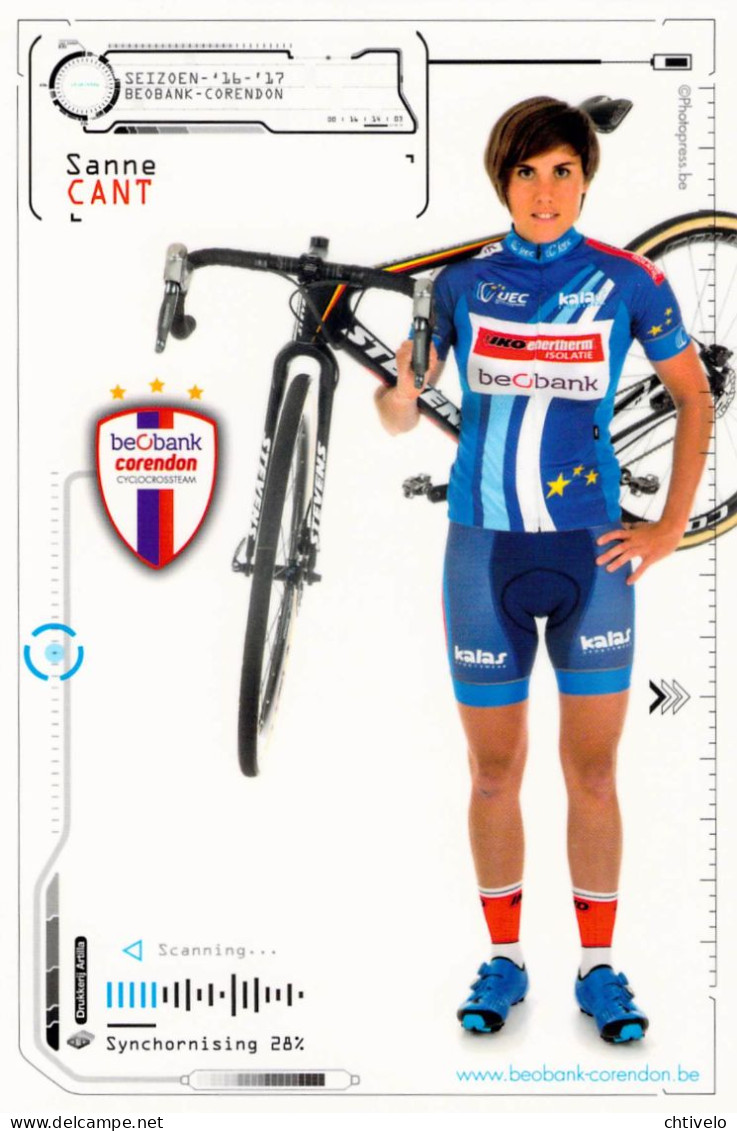 Cyclisme, Sanne Cant - Cyclisme