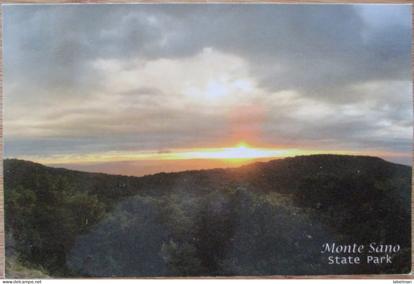 USA UNITED STATES ALABAMA MONTE SANO STATE PARK POSTCARD CARTE POSTALE ANSICHTSKARTE CARTOLINA POSTKARTE - Andere & Zonder Classificatie