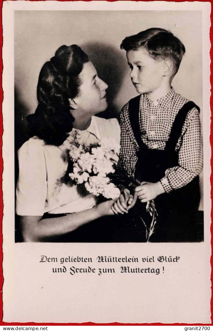 Dem Geliebten Mütterlein Viel Glück Und Freude Zum Muttertag ! 1955 - Día De La Madre