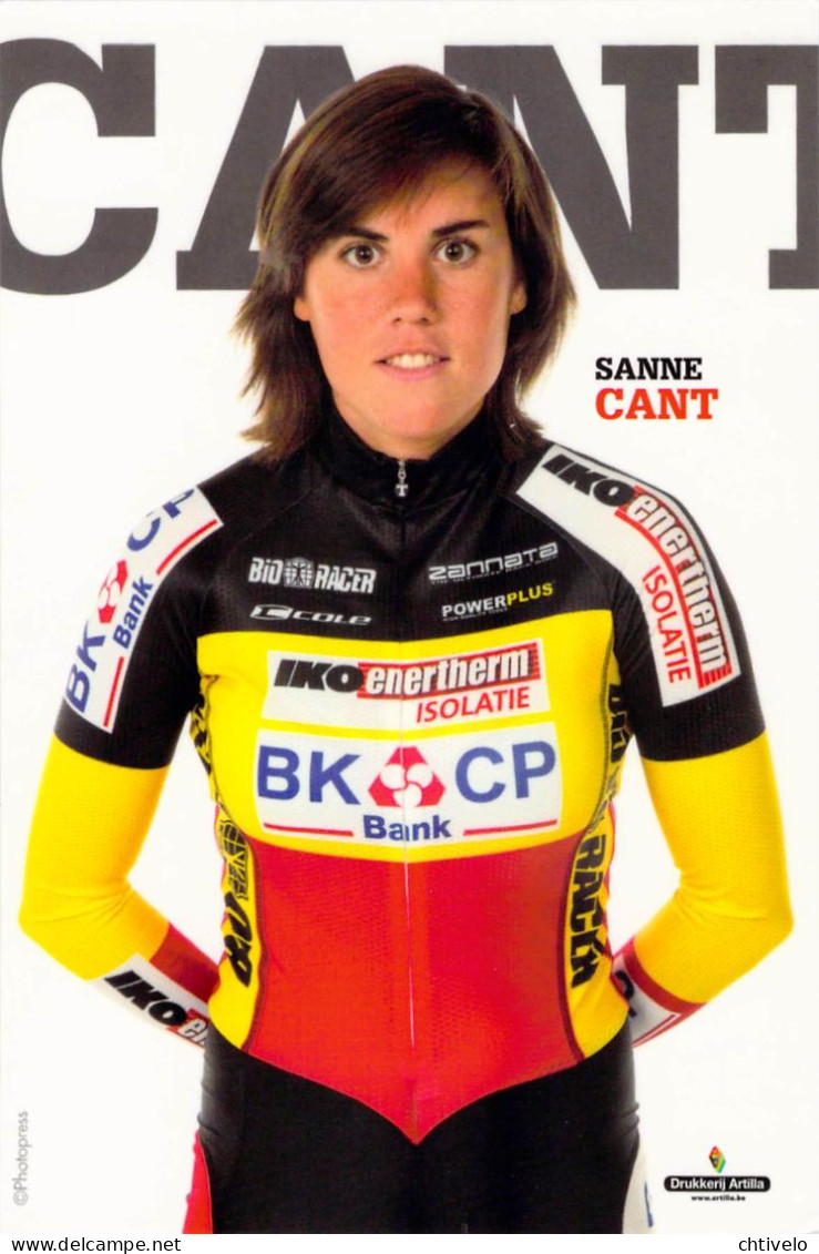 Cyclisme, Sanne Cant - Cyclisme