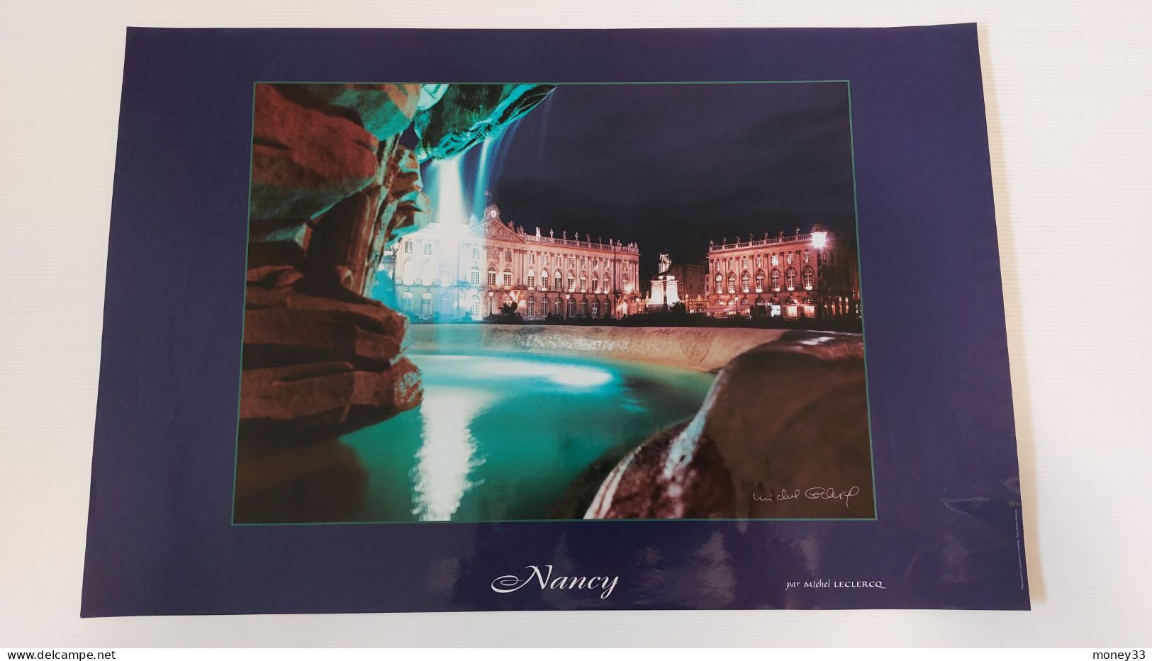 Affiche Photo " NANCY " Par Michel LECLERCQ - Posters