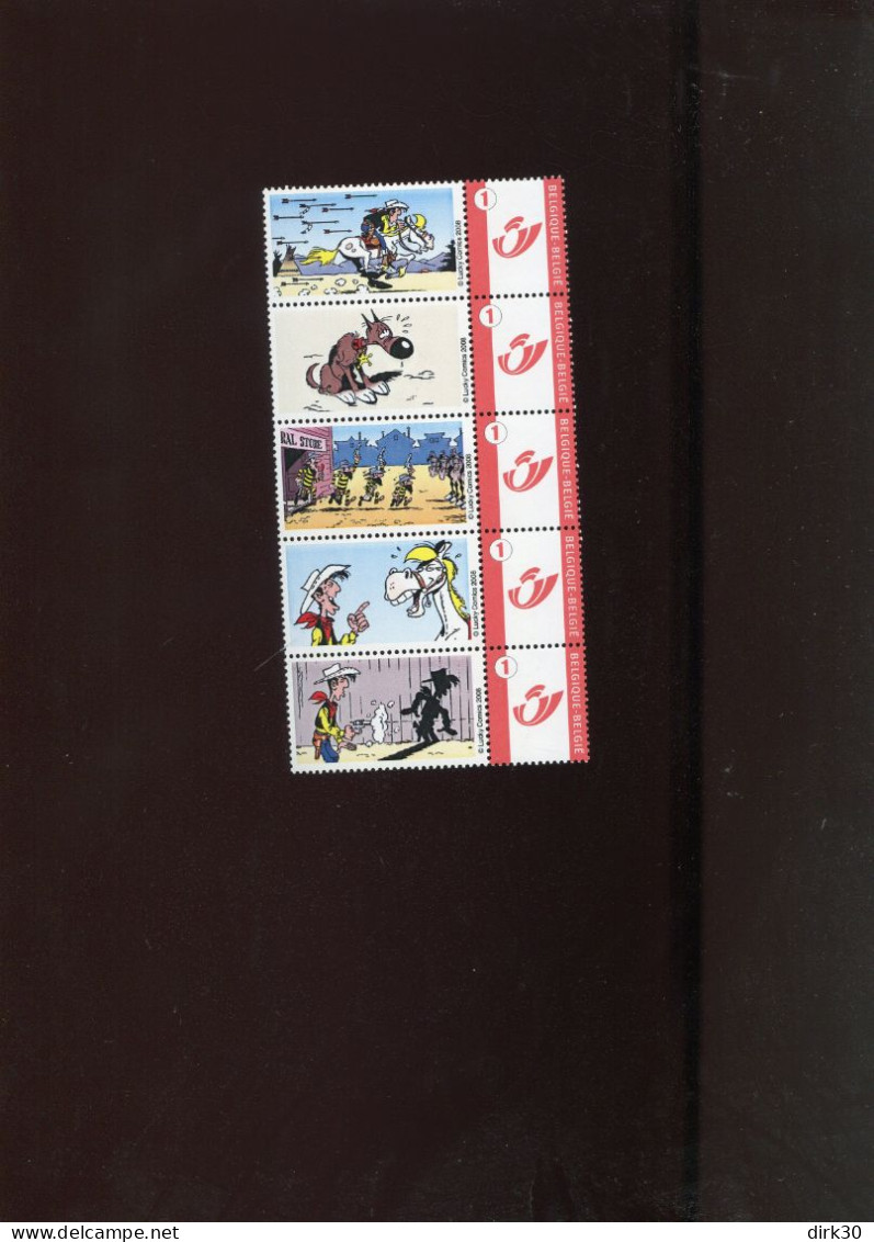 Belgie 3700 Gepersonaliseerde Zegel MNH Duostamps BD COMICS STRIPS LUCKY LUKE JOLLY JUMPER - Postfris