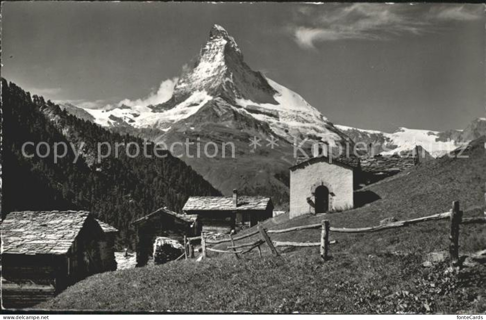 12336714 Zermatt VS Findeln Matterhorn  - Autres & Non Classés