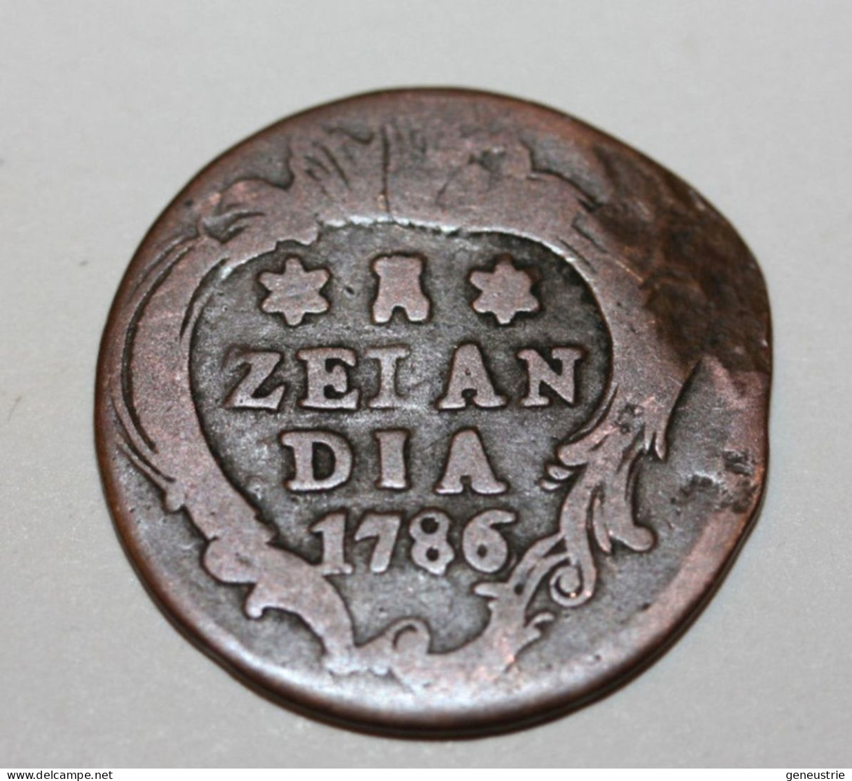 Monnaie De Zelande - Netherlands Repub. - Duit Zelandia 1786 - Pays-Bas - Hollande - …-1795 : Periodo Antico