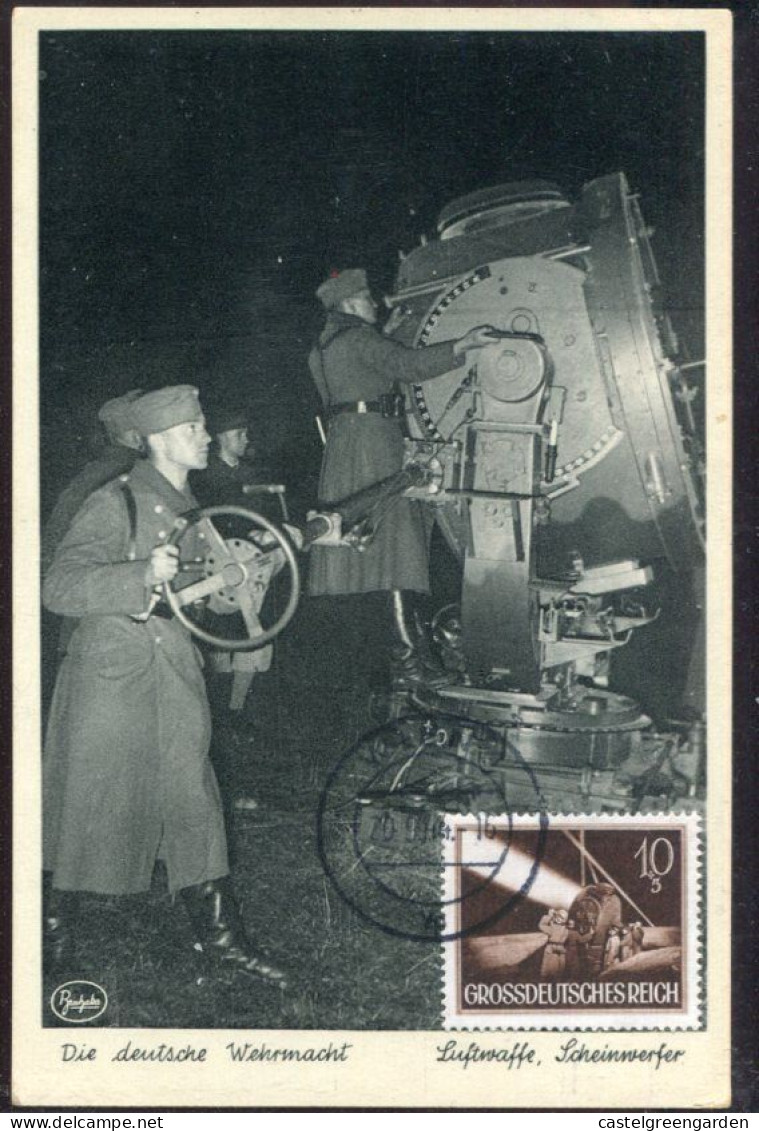 X0293 Germany Reich, Maximum 20.9.1944 Wien, Mi-878,Headlight,Scheinwerfer, - Covers & Documents