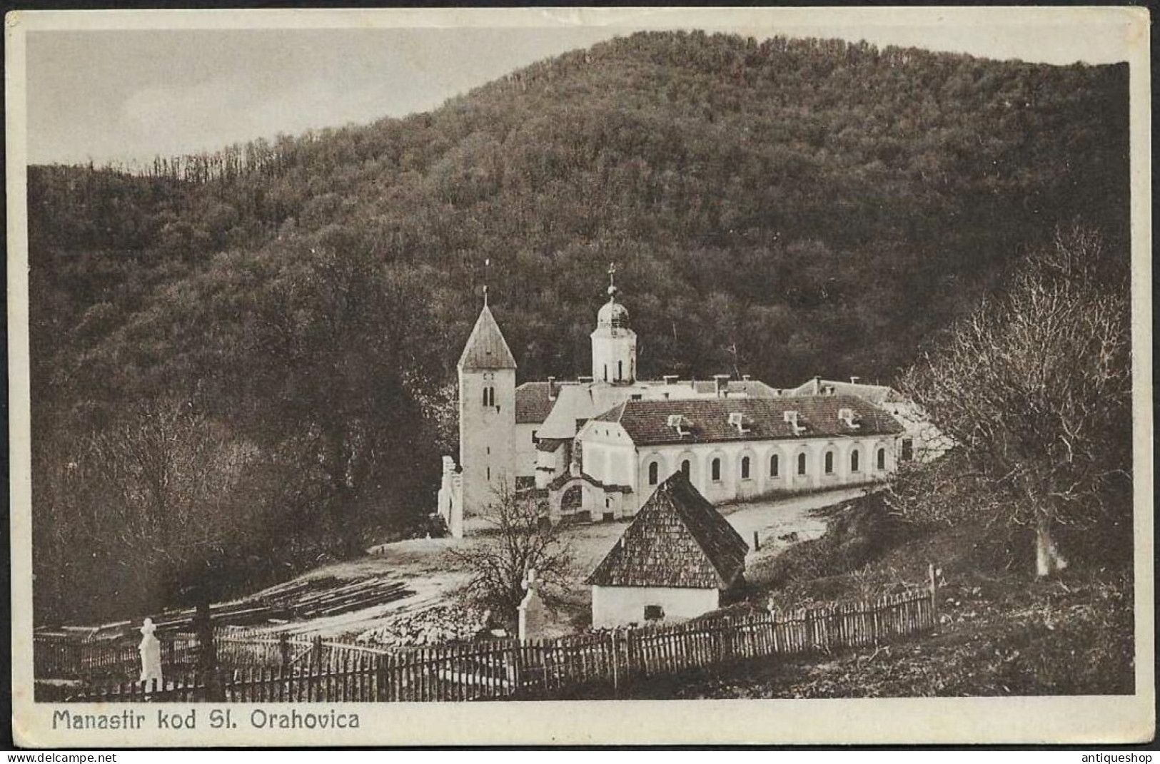 Croatia-----Manastir Kod Orahovice-----old Postcard - Croatie