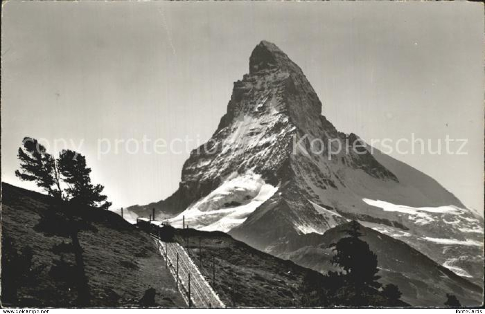 12336673 Zermatt VS Matterhorn Gornergrat-Bahn Rifelalp   - Autres & Non Classés