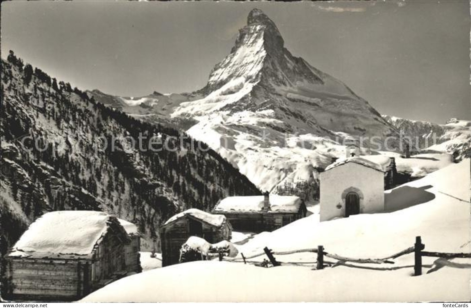 12336668 Findeln VS Zermatt Matterhorn Findelen - Autres & Non Classés