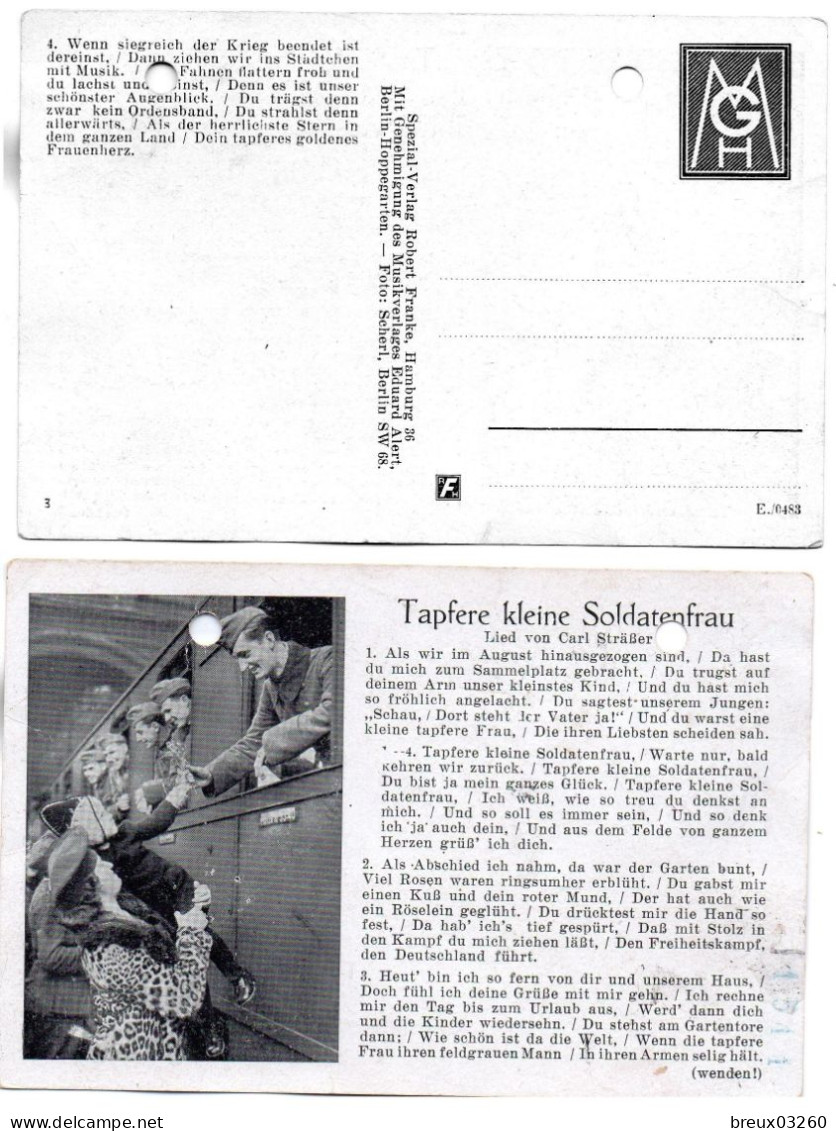 CL - " Tapfere Kleine Soldatenfrau "- - Covers & Documents