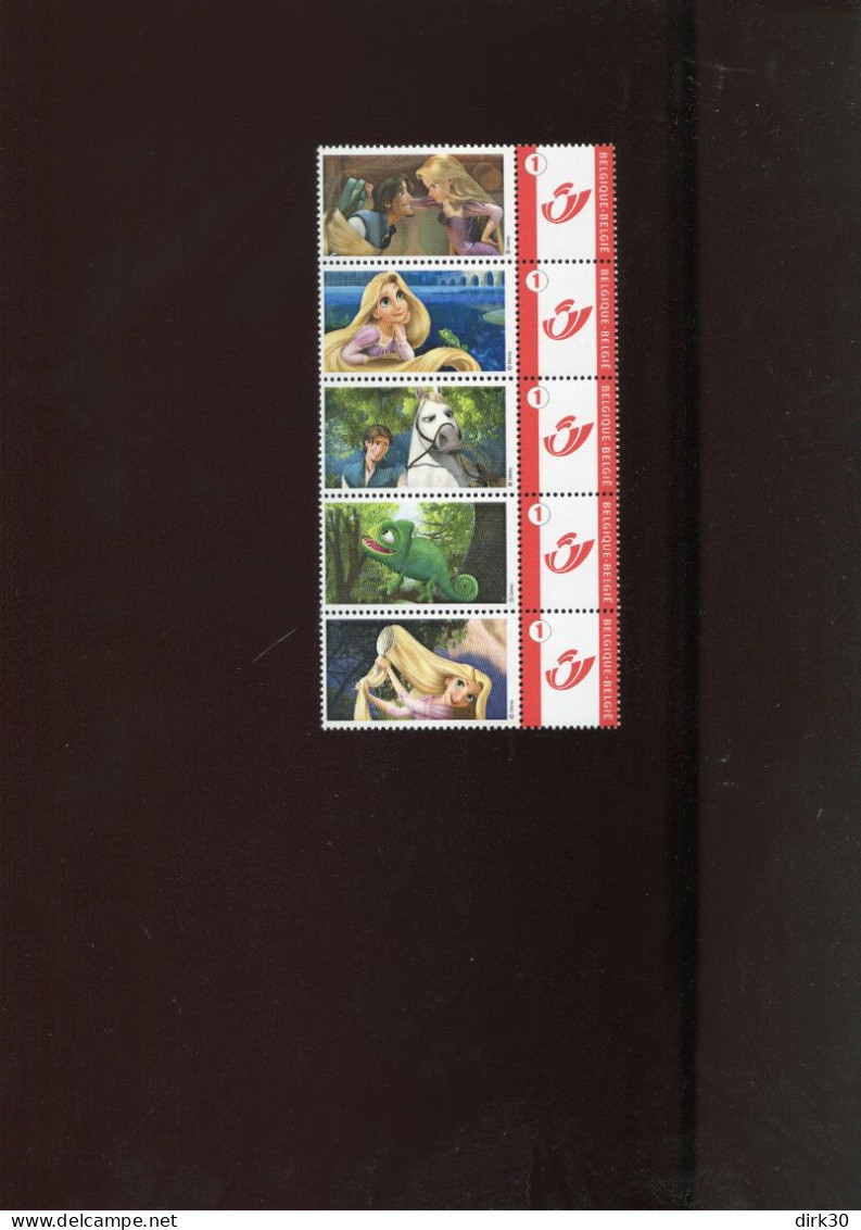 Belgie 3700 Gepersonaliseerde Zegel MNH Duostamps BD COMICS STRIPS DISNEY PRINCESSES FROG - Mint