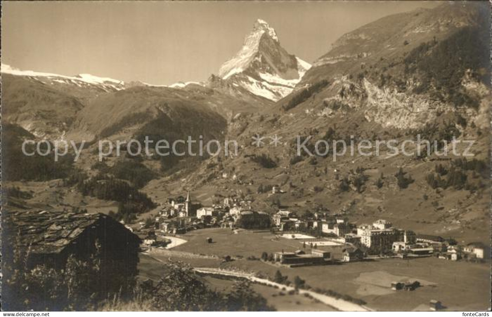 12336634 Zermatt VS Mit Matterhorn  - Autres & Non Classés
