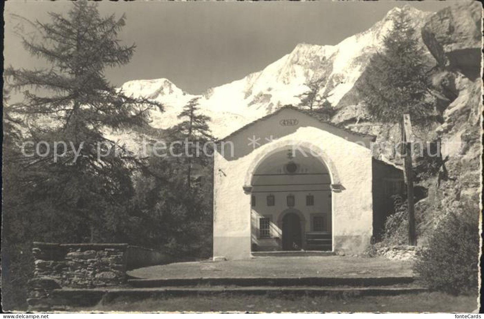 12336600 Saas-Fee Mari Zur Hohen Stiege Alphubel Taeschhorn Dom Saas-Fee - Autres & Non Classés